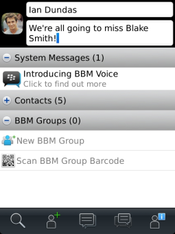 BlackBerry Messenger станет доступен пользователям iPhone и Android
